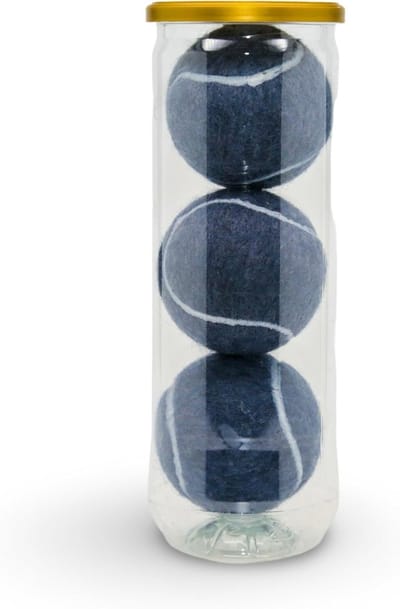 Tennisballen Set - Sportballen Ballen - Sporten Spelen - Gemaakt in UK - 3 Stuks - Blauw