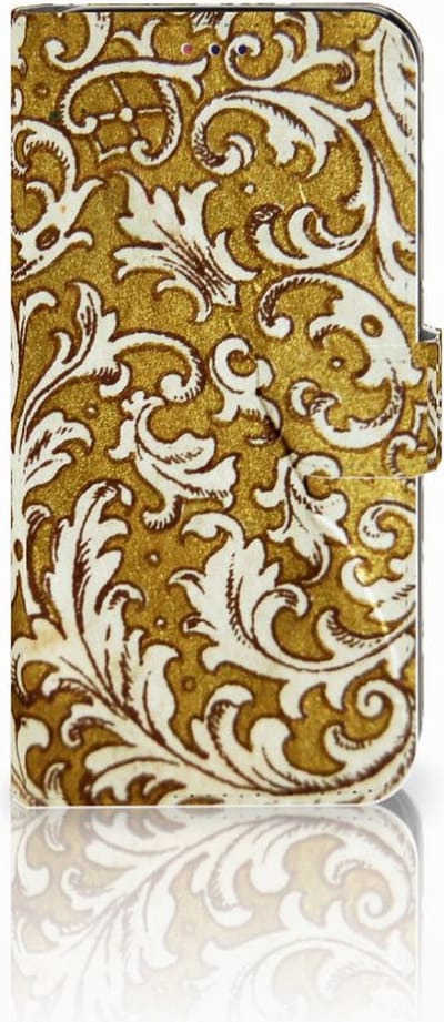 Wallet Case Samsung Galaxy A10 Barok Goud