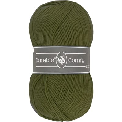 Durable Comfy - 2149 Dark Olive - Acrylgaren met Verfijnde Microvezel