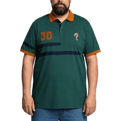 Bedrukte polo Maxfort Max