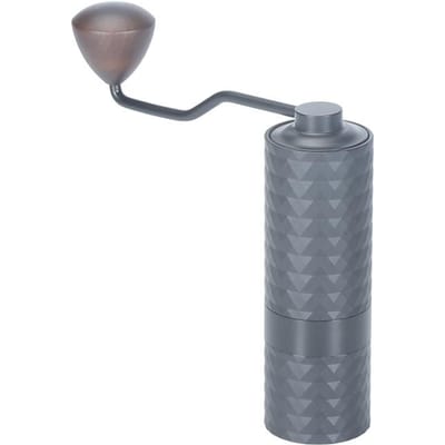 Upgrade Handmatige Koffiemolen CNC Professioneel Roestvrij Staal Diamant Verstelbaar Handmatig Braam Koffieboon Malen gray
