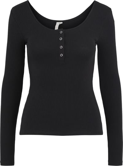 PIECES  - Maat L - PCKITTE LS TOP NOOS BC Dames Top