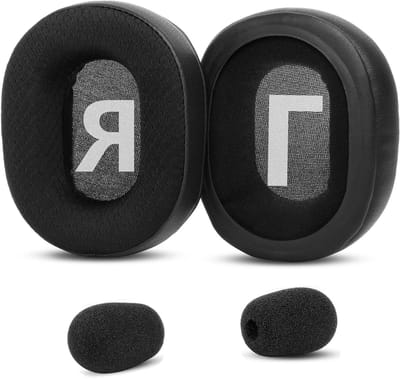 Dailygoods - G Pro X Oorkussens Vervangende Kussens Compatibel met G Pro X, G Pro X 2 Hoofdtelefoon Oordopjes Upgrade Reserveonderdelen Extra Dikte (Oorkussens)