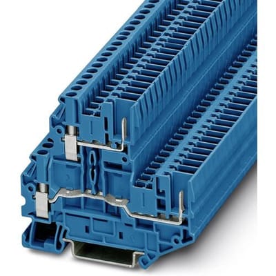 Phoenix Contact 3060364 Klem 2-etages 5.2 mm Schroeven Blauw 50 stuk(s)