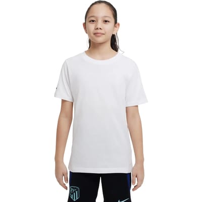 T-shirt Korte Mouw Nike T-shirt Team Club 20 blanc