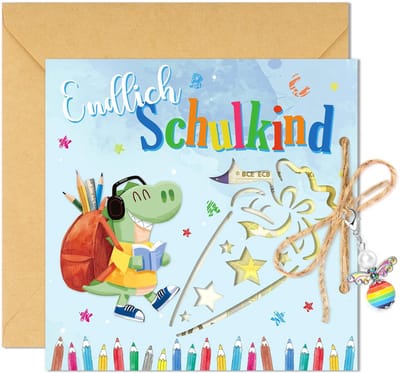 Dailygoods- Visitekaartje voor schoolkinderen - Dinosaurus - Geldgeschenkverpakking - Wenskaart - Grappige geschenken - Inclusief enveloppen