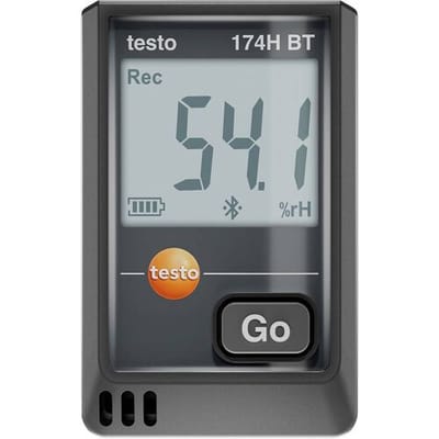 testo 0572 1743 02 174 H BT Temperatuur datalogger, Vocht datalogger -20 tot 70 °C 0 tot 100 % Hrel