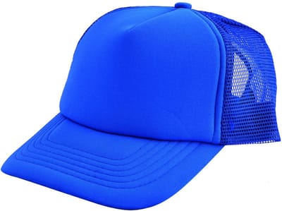 Trucker Cap Volwassenen - 5 Panel - Kobaltblauw