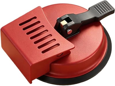 Parketspleet Fixeer - Vloer Egaliseer - Vloer Reparatie - Duurzame Zuignap - 12 cm Diameter - Zwart