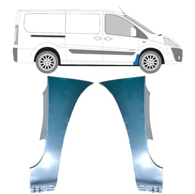Reparatiepaneel voorspatbord voor Fiat Scudo 2007-2016 / Links / Rechts
