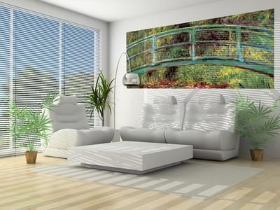 Monet Water Lillies Art Photo Wallcovering