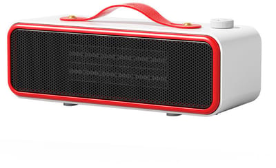 verwarming electrisch - Verwarmin - Portable rapid heating heater - multi-functional space heater - with 2 adjustable overheating levels - suitable for bedrooms, offices and indoor environments (rood - 27.8*10.2*9.6cm)