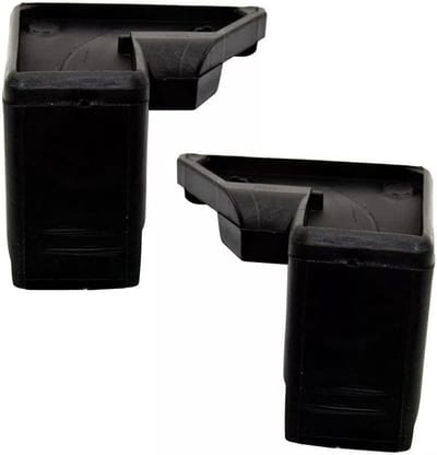 Vaatwasser Pakking Set - Hoek Baffle Strip - Lekkage Voorkomen - Speciaal Ontworpen Pasvorm - 43 x 36 cm - Zwart