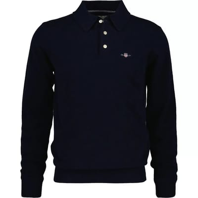 Polo met lange mouwen Gant Superfine
