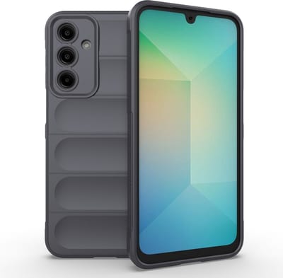 Coverup Hoesje - Geschikt voor Samsung Galaxy A16 Hoesje - Coverup Hands-On Rugged Back Cover - Grijs