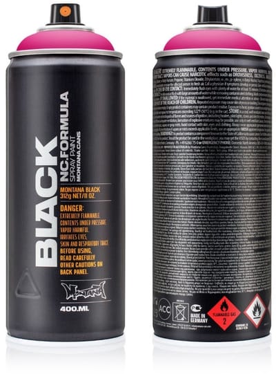 Montana BLACK TR4000 Mage spuitbus 400ml
