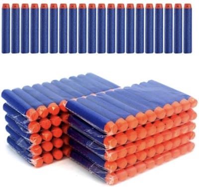 500 Pijltjes/Darts/Bullets geschikt voor Nerf Blasters - Speelgoedblaster pijltjes Blauw