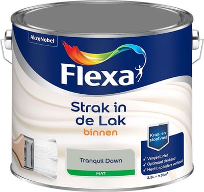 Flexa - Strak In De Lak Binnenlak Mat - Tranquil Dawn - Mengverf - 2,5 L