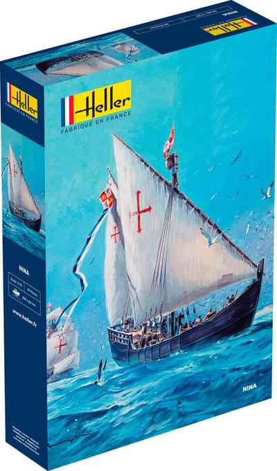 Heller Modelbouwpakket Schepen - 80815 Nina Ship Plastic - 1:75 - Modelbouw