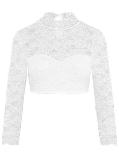Dirndlblouse 3/4-mouwen Wiesn-Zauber