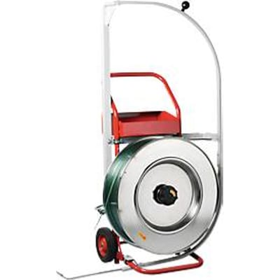Mobiel omsnoeringstoestel Palstrap Comfort, voor banden van PP & pet, met doorschuifhulp, stalen buis