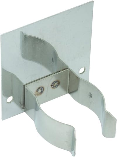 Deurhouder - Deurstops - Voorkomt dichtslaan - Roestvrij staal - 47 x 4 x 38 cm - Grijs