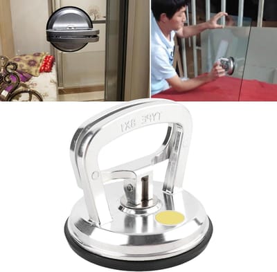 Krachtige Handmatige Zuignap voor Glas en Tegels, 50kg Capaciteit, Aluminium Legering, Ideaal voor Bouw en Vervoer van Keramische Vloeren