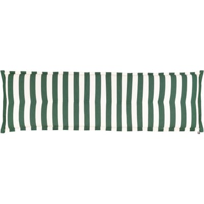 Kopu® Mila Forest Green 180 cm - Hoogwaardig Bankkussen - Gestreept