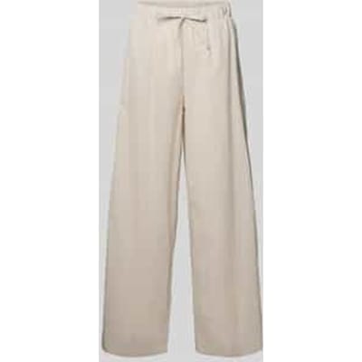 loose fit wijdte broek van puur katoen model 'AUGUSTA'