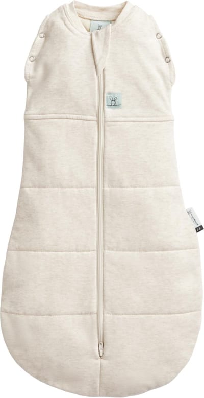 Ergopouch Cocoon inbaker slaapzak - 3,5 Tog - Slaapzak Baby - Inbakerslaapzak - Slaapzak - 0-3 md - Oatmeal Marle