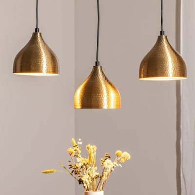 Tattoo Kroonluchter | METALEN BEHUIZING | Goud - Emob - Hanglampen - Goud - Metaal