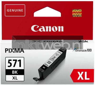 Canon CLI-571XL - Inktcartridge / Zwart / Hoge Capaciteit