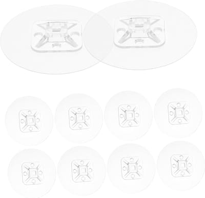 Möbelanker Set - Anti-tip Bevestiging - Veiligheid Thuis - Zonder Boren - 30 Stuks - Transparant