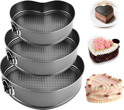 Uitgebreide Bakvormset voor Creatief Bakplezier met Diverse Maten en Antiaanbaklaag
