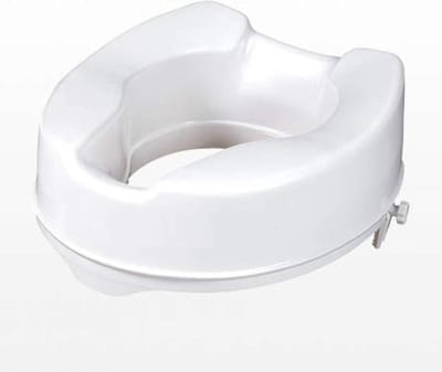 Verhoogde Toiletstoel met Deksel - 15 cm Hoogte