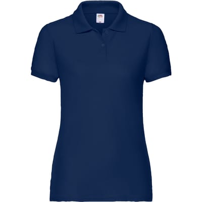 Fruit of the Loom Dames/Dames Lady Fit 65/35 Poloshirt (Marine)