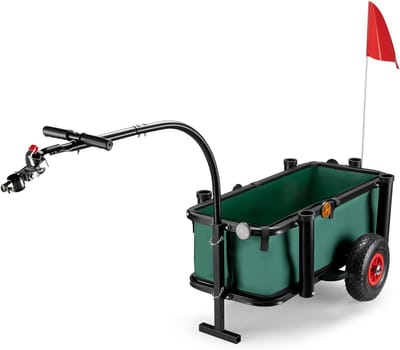 Bolderkar Opvouwbaar Luchtbanden - Strandwagen - Bolderwagen - draagkar