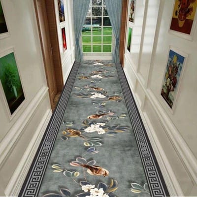 Lange Loper Tapijten voor Hal Woonkamer Decoratie Huis Huishouden Antislip Vloermat Hotel Lobby Gebied Kleed Aanpasbaar Customized size