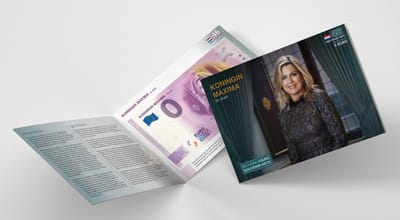 0 Euro biljet 2021 - Koningin Máxima 50 jaar LIMITED EDITION