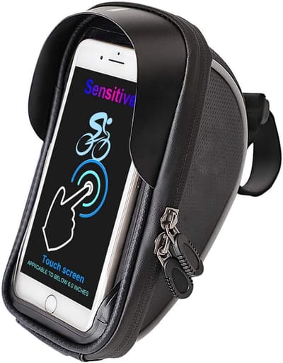 Telefoonhouder Fiets Universeel | Fiets / Racefiets / Mountainbike | Waterdicht | Fietshouder | FIets Telefoon Houder | Waterdicht | Houder Fiets Telefoon | Fietstas