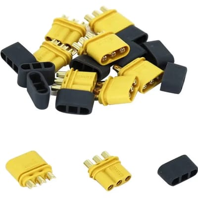 Scooter connector 5 mannetjes en 5 vrouwtjes selectie P2R MR60