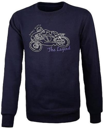 By City The Rider 12+1 Sweatshirt Blauw L Man