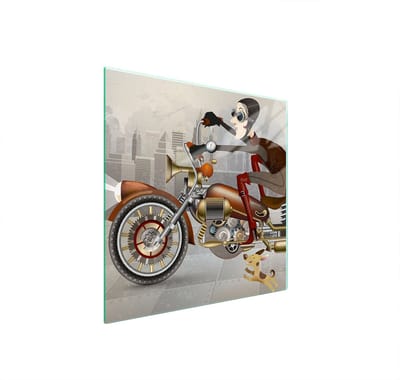 TMK ArtDeko - Glas Beschermplaat - 50x52 cm - Motief - Veilige bescherming