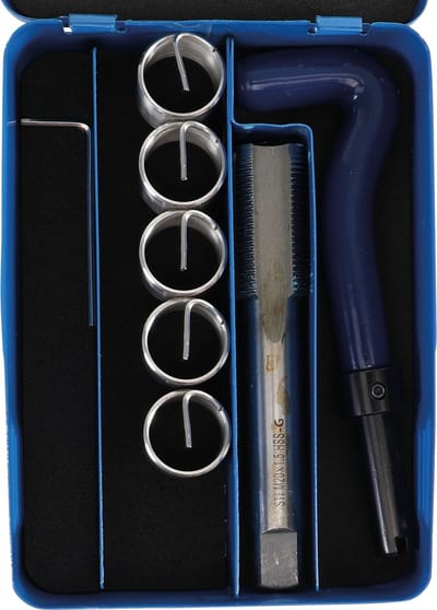 BGS Schroefdraad reparatieset M20 x 1,5 7 delig