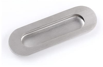 Dailygoods- Schuifdeurgrepen Roestvrij Staal - Deurbeslag - Verborgen Handgrepen - Voor Schuifdeuren - Voor Binnen/Buiten - Inclusief Schroeven - Deurklink