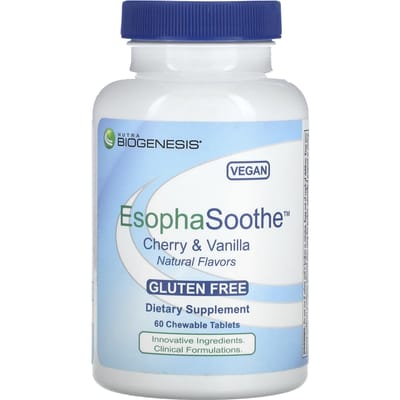 Nutra BioGenesis, EsophaSoothe, Cerise & Vanille, 60 Comprimés à Croquer