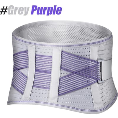 Ceinture Lombaire Réglable Pour Soulager la Douleur Ceinture de Soutien du Nerf Sciatique Compression Pelvienne Sacrée Pour Dysfonctionnement de l'Articulation Sacro-iliaque M grise