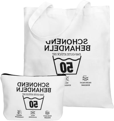Cadeau voor 50e Verjaardag Vrouw, Wit, Ruime 50 Liter Inhoud, Perfect voor Feestelijke Gelegenheden