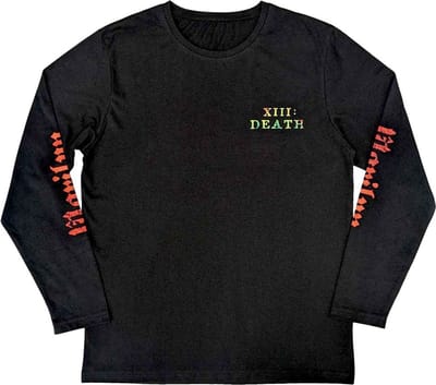 Marilyn Manson - Death Longsleeve shirt - S - Zwart