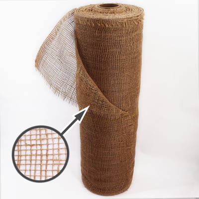 5m x 1m jute stof 105g/m² jute mat tuin jute jute stof jute lint